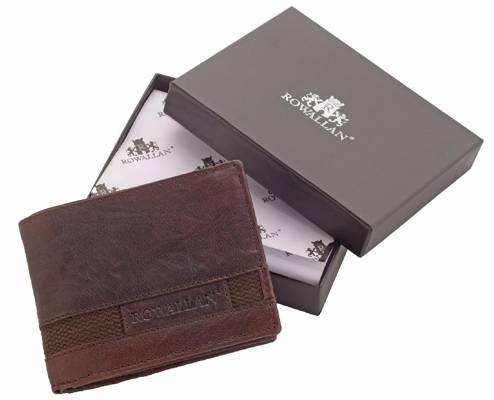 Lambland Rustic Buffalo Leather Flip-out Wallet