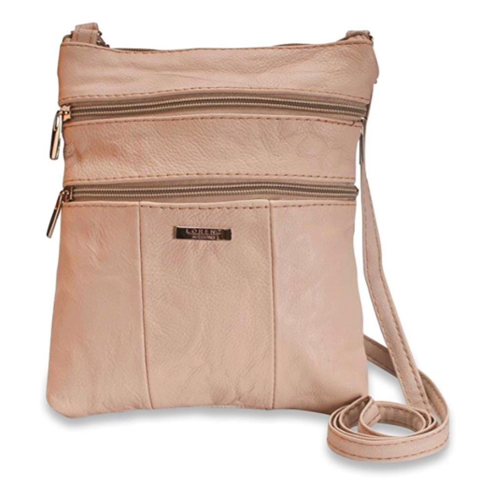 Lambland Small Multi Zip Cross Body Bag