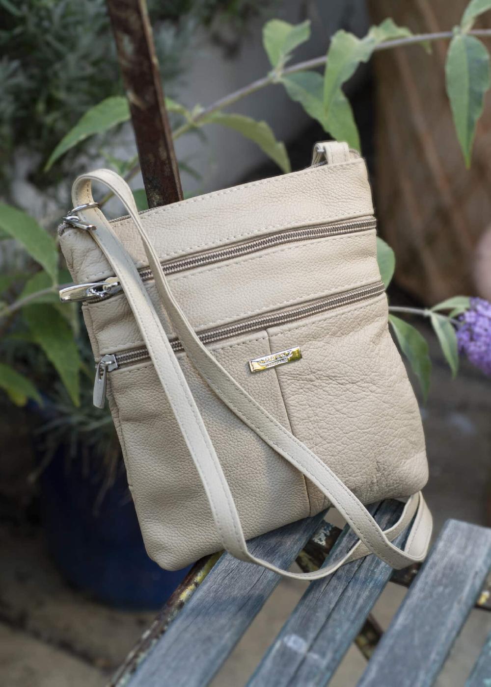 lambland Small Multi Zip Cross Body Bag