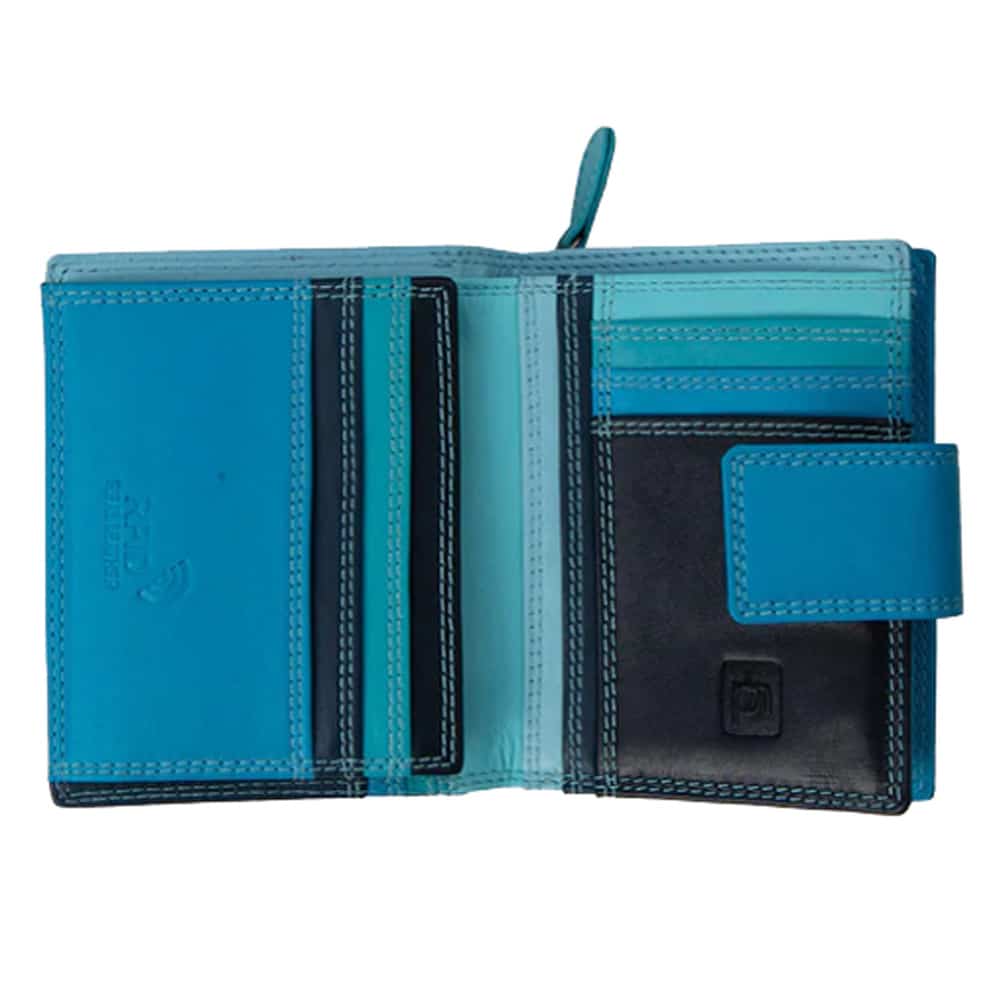 Lambland Small Premium Leather Multi Tone Wallet