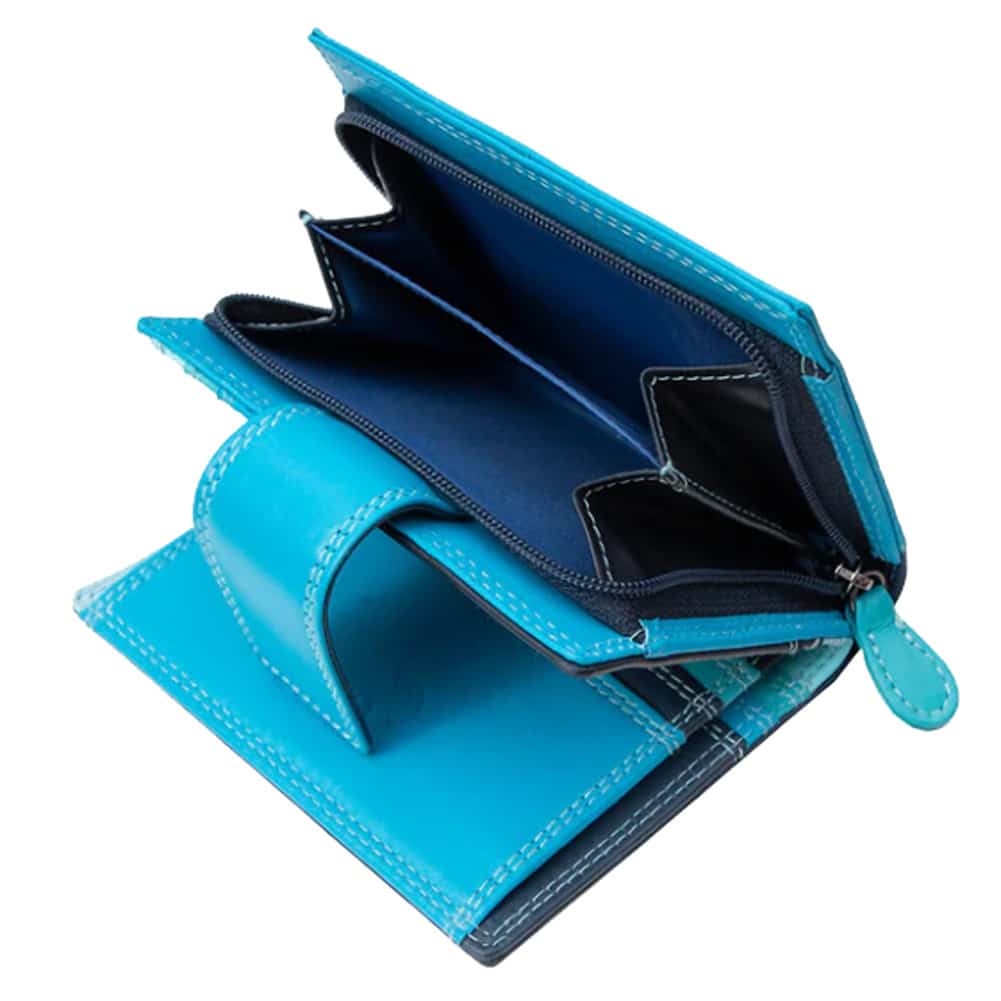 Lambland Small Premium Leather Multi Tone Wallet