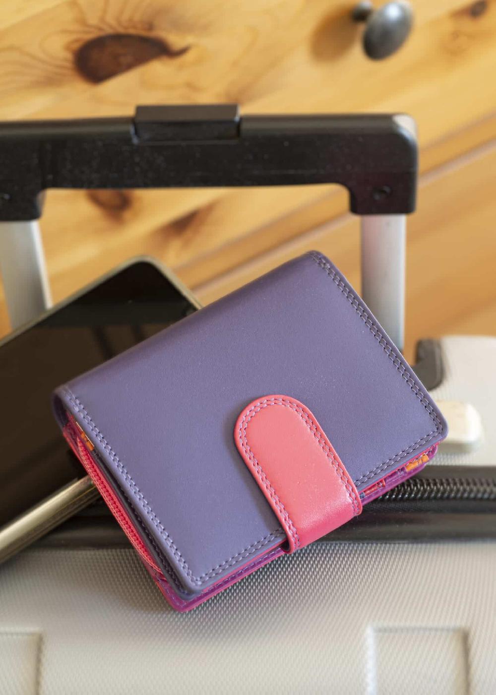 lambland Small Premium Leather Multi Tone Wallet