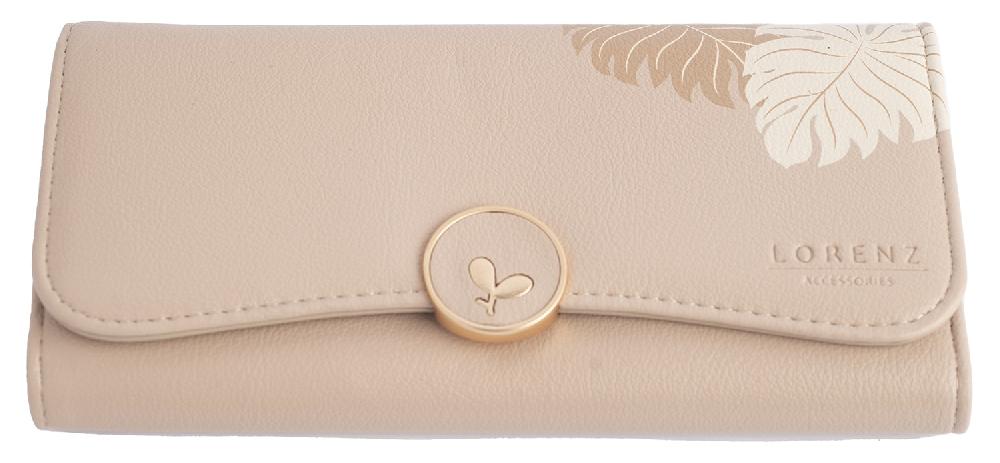 Lambland Soft Faux Leather LargeTri-Fold Wallet