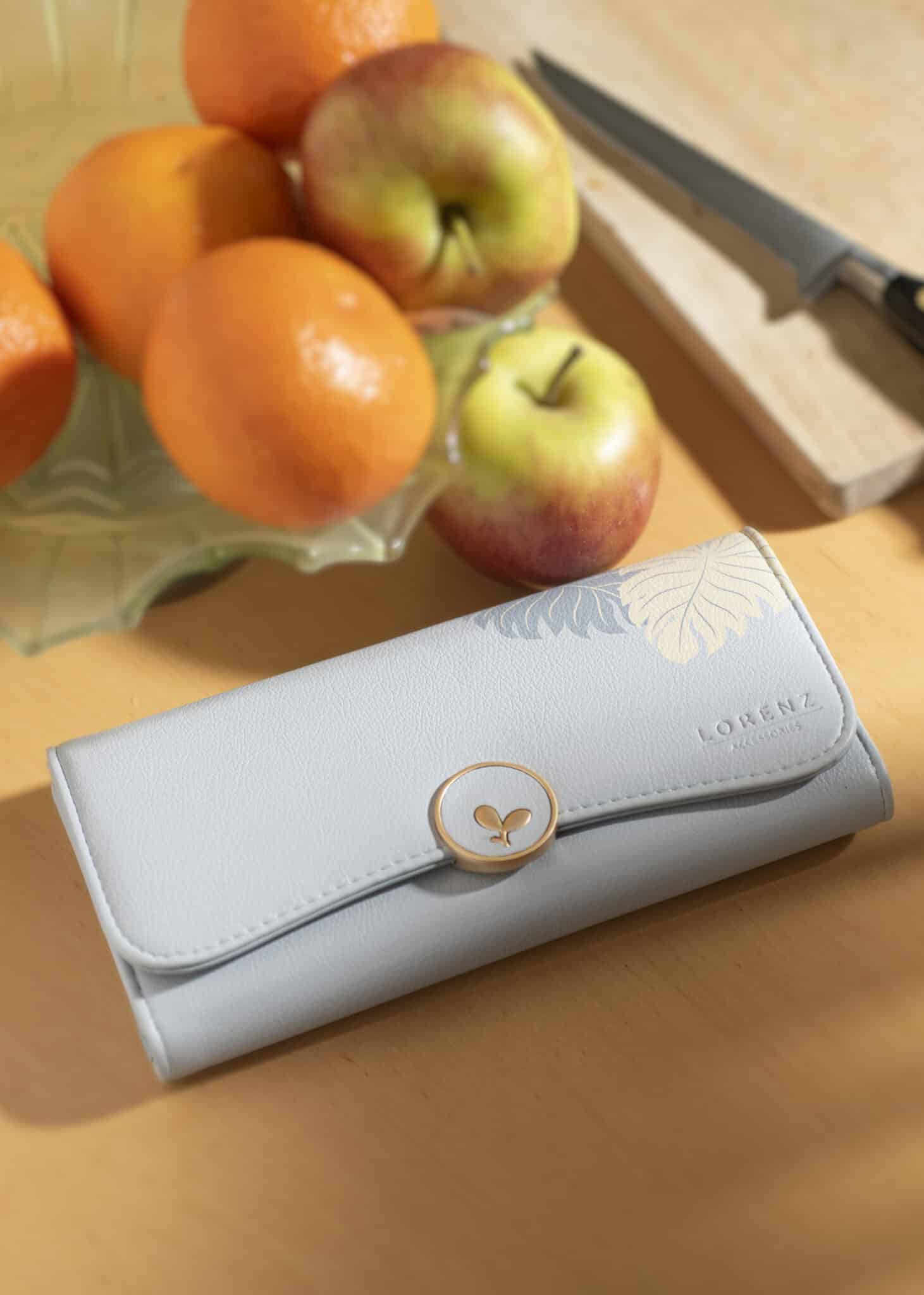 lambland Soft Faux Leather LargeTri-Fold Wallet