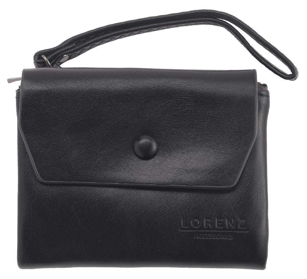 Lambland Soft Faux Leather Wallet With Wrist Strap