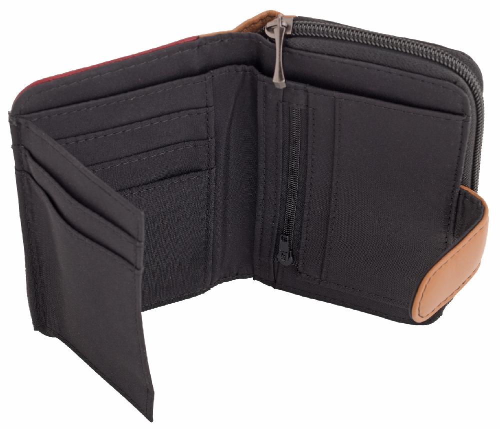 Lambland Soft Leather Multi Colour Flip Out Wallet