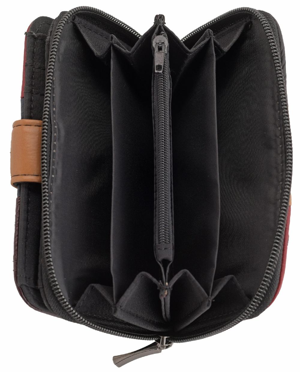 Lambland Soft Leather Multi Colour Flip Out Wallet