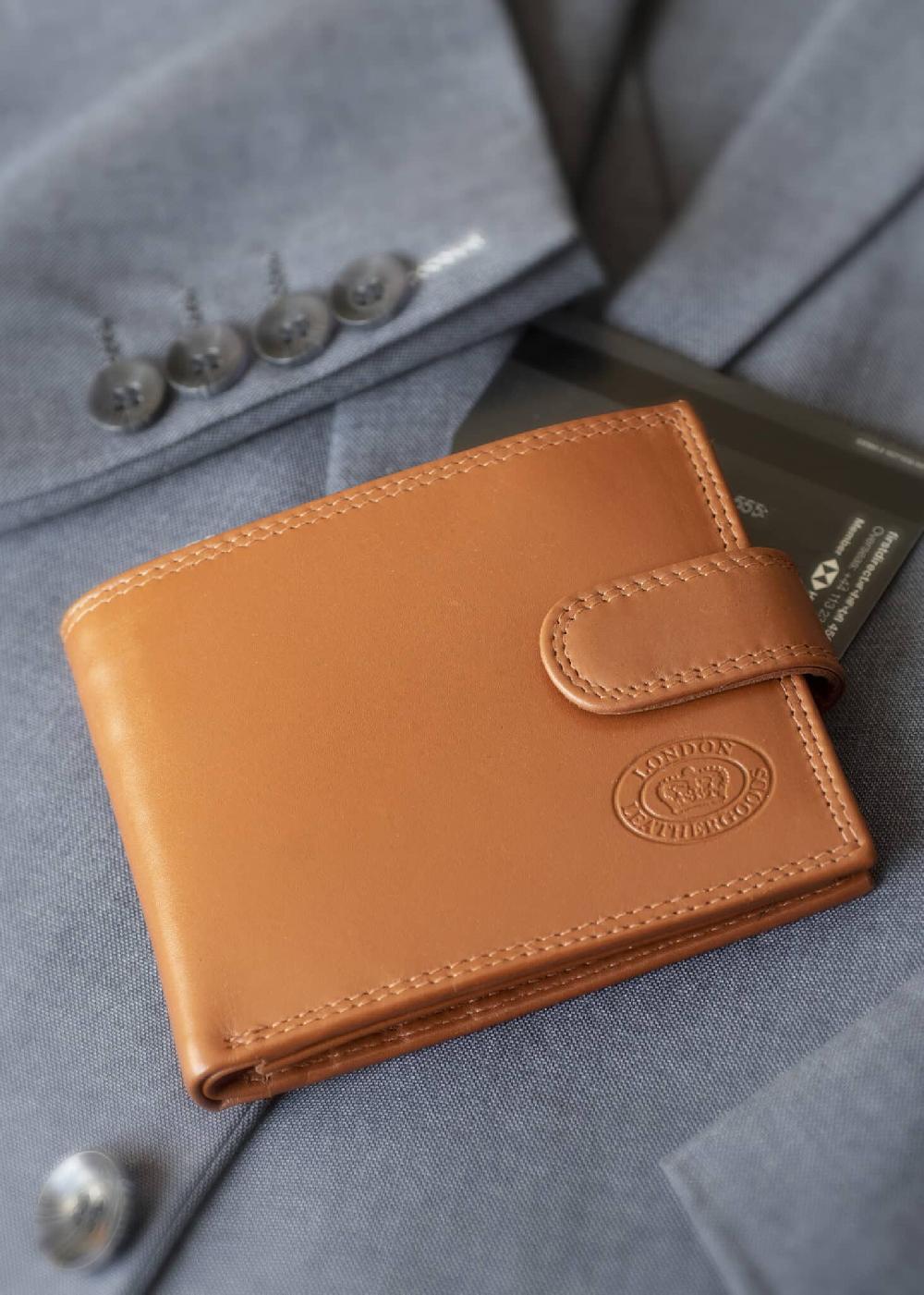 lambland Soft Leather Triple Fold Wallet