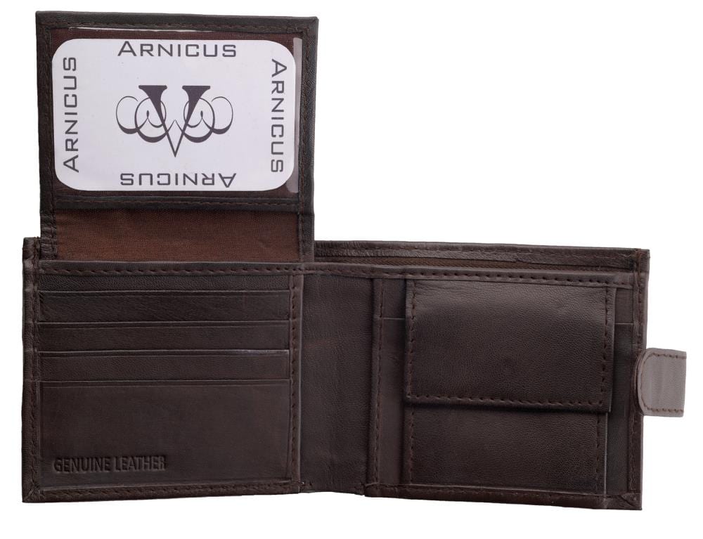 Lambland Soft Nappa Leather Flip Up Wallet