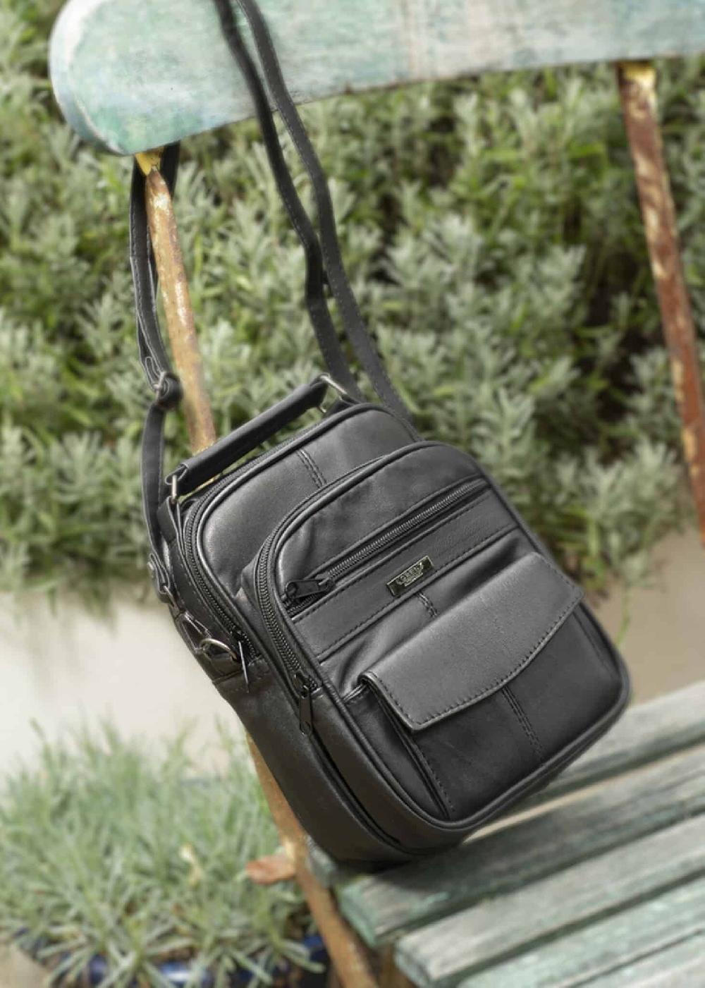 lambland Soft Nappa Leather Travellers Bag