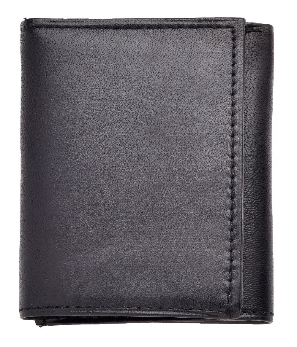 Lambland Soft Nappa Leather Tri-fold Wallet