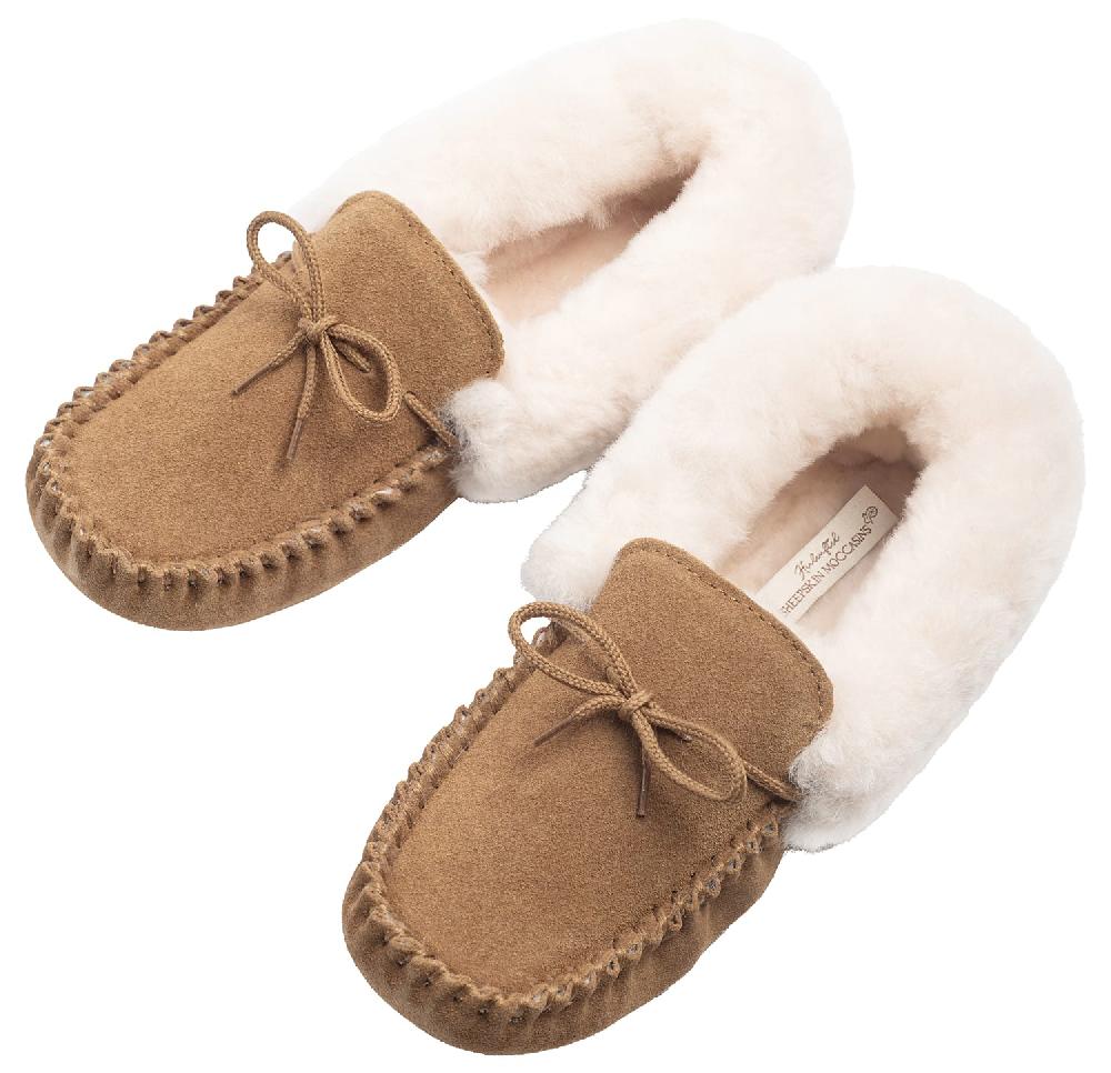Lambland Sophie – Sheepskin Lined Moccasins
