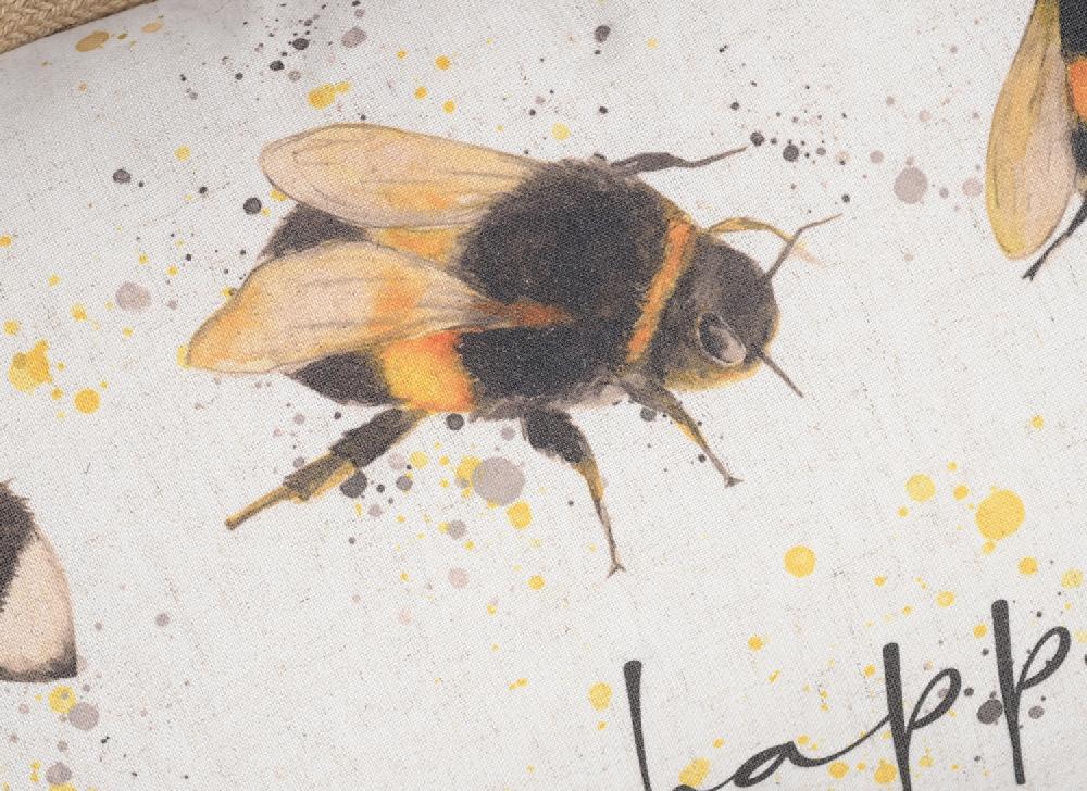 Lambland Super Soft Large Bee Cushion