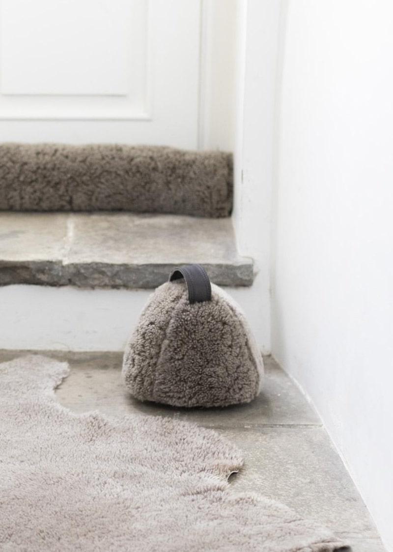 lambland Swedish Sheepskin Doorstops