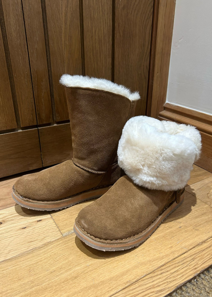 Lambland Tiffacy – Sheepskin Biker Boots