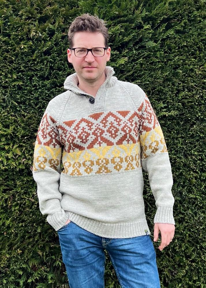 Lambland Unisex Beck British Wool Nordic Jumper