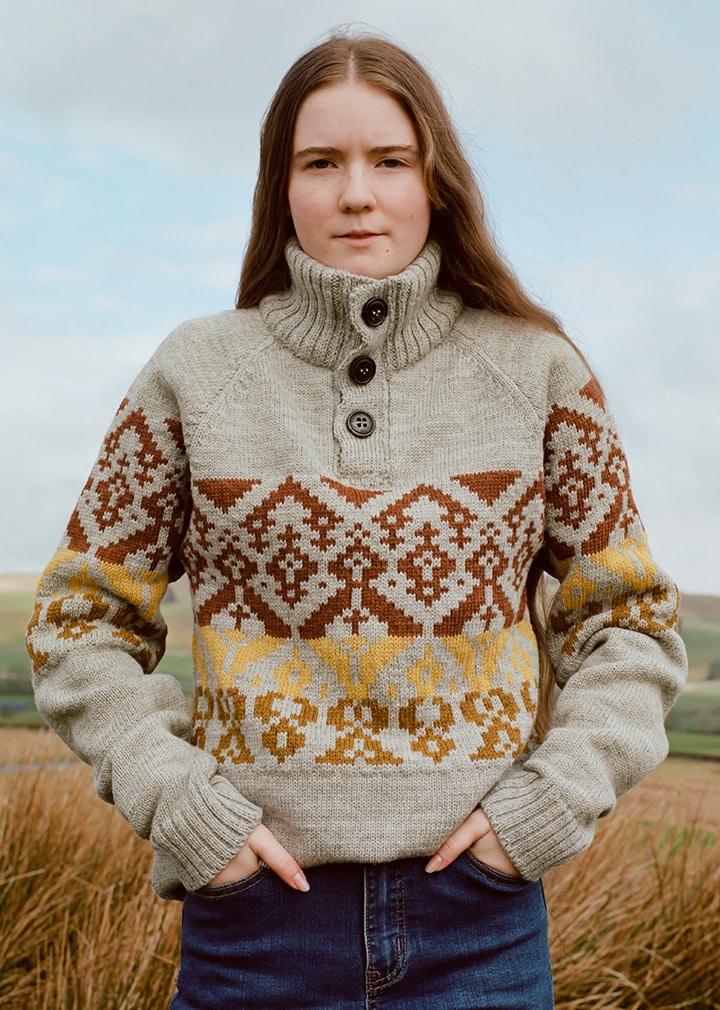 lambland Unisex Beck British Wool Nordic Jumper