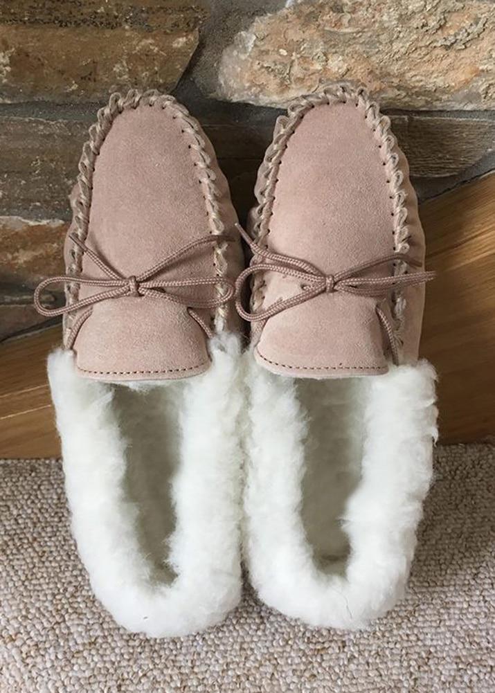 Lambland Willa – Wool Lined Moccasins