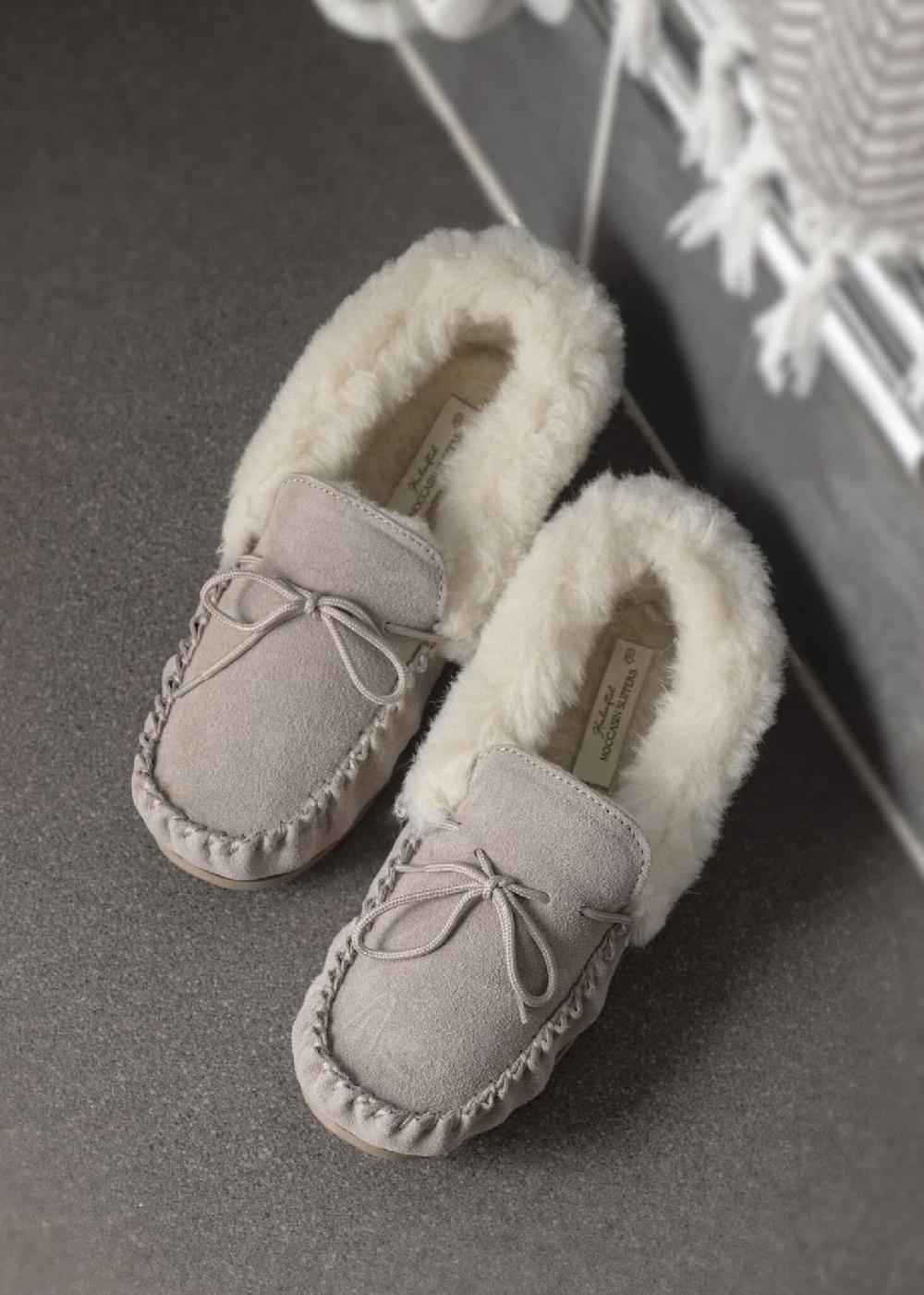 lambland Willa – Wool Lined Moccasins