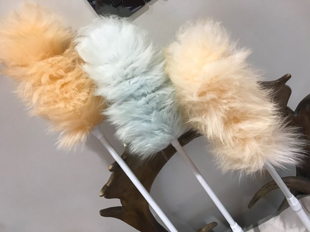 Lambland Lambswool Telescopic Duster With Plastic Handle