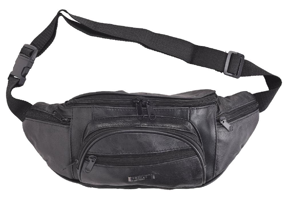 Lambland Lightweight Nappa Leather Waist Bag Bumbag