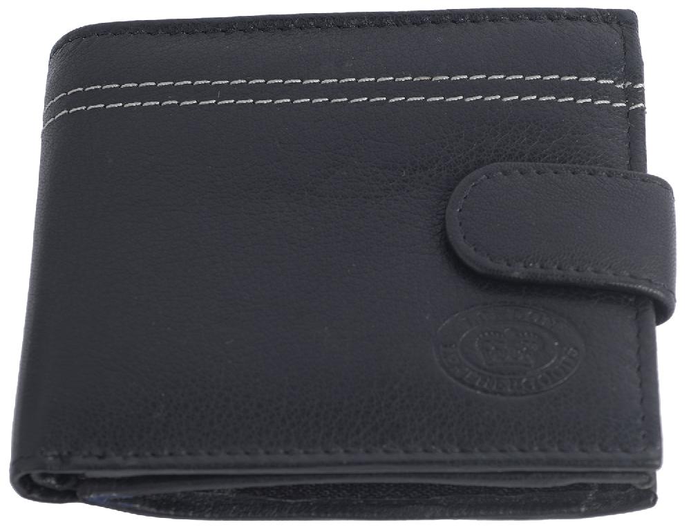 Lambland Luxury Leather Wallet With Zipped Coin Section