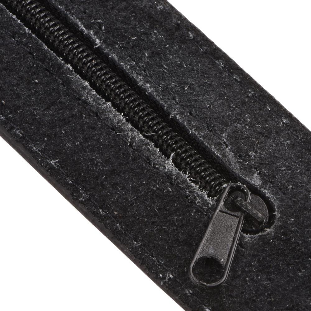 Lambland Men’s 40mm Leather Backed Belt With Hidden Zip