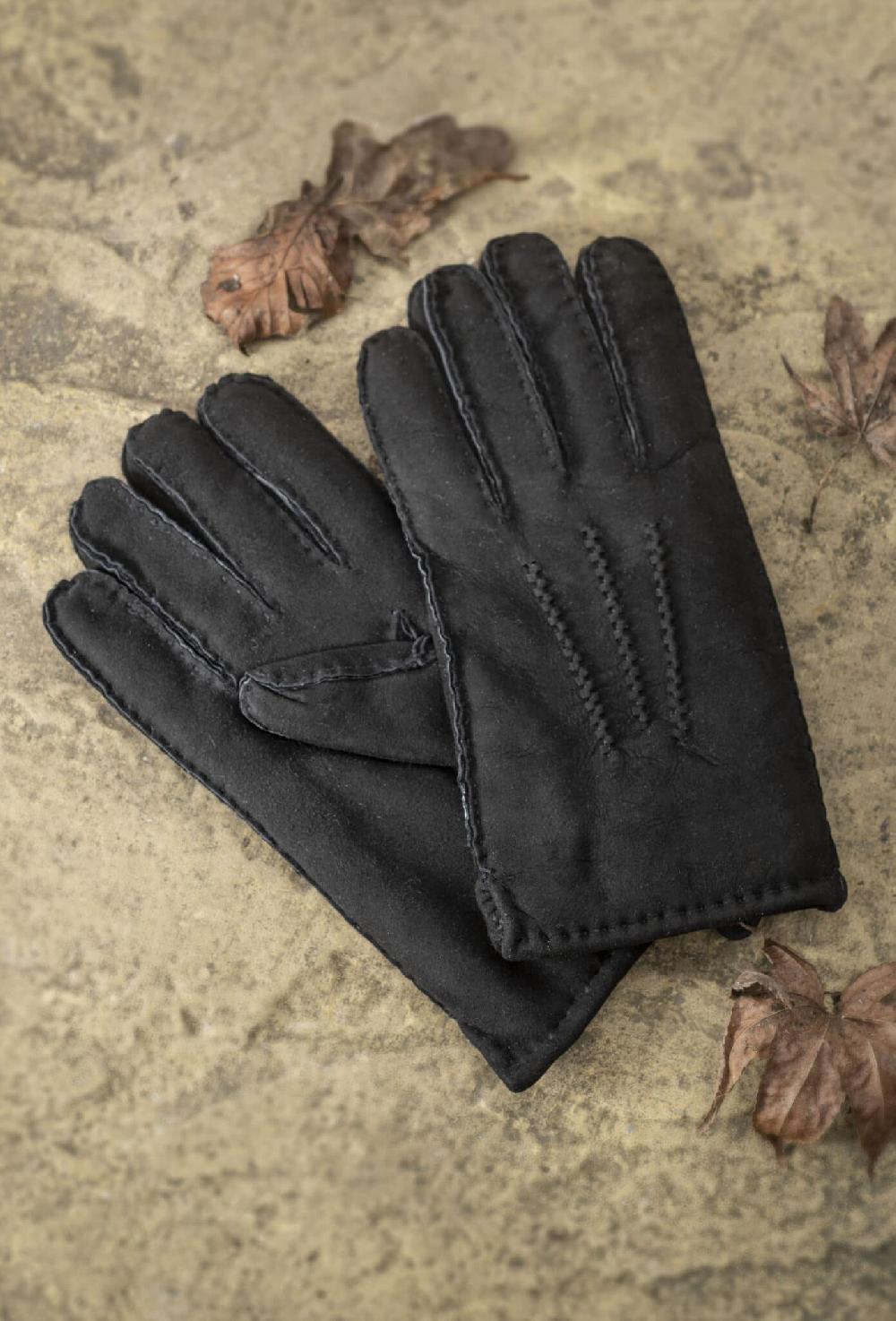 lambland Men’s Supreme Quality Classic Sheepskin Gloves