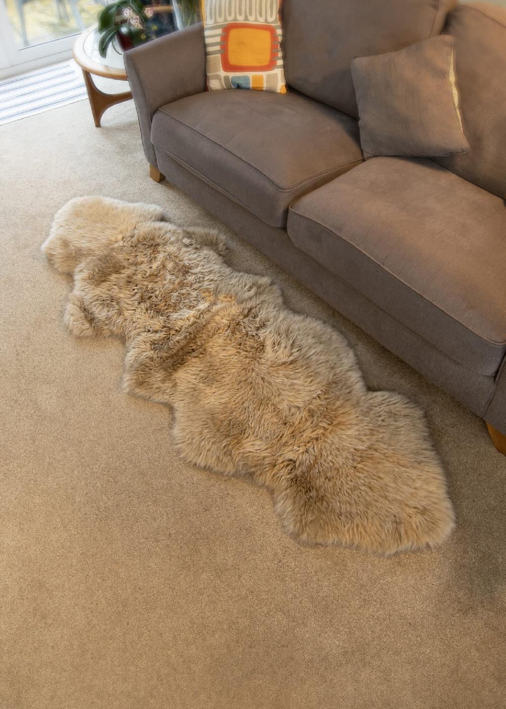 lambland New Zealand – Eco Tan – Double Sheepskin – Oyster