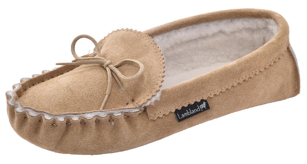 Lambland Nicky – British Made Soft Sole Luxury Sheepskin Moccasins