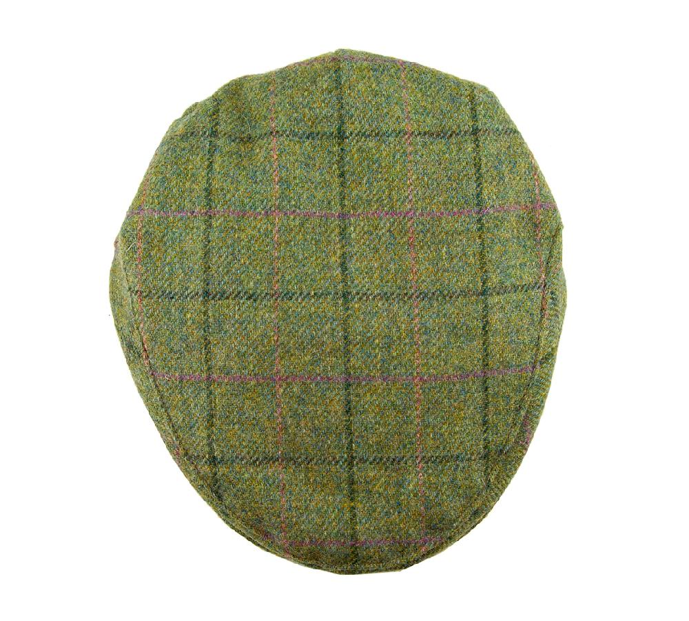 Lambland Norber Yorkshire Wool Tweed Cotton Lined Flat Cap