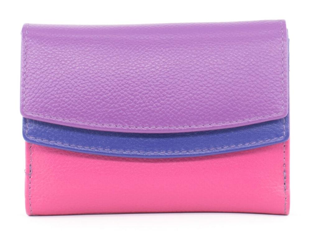 Lambland Premium Leather Double Fold Multi Colour Wallet
