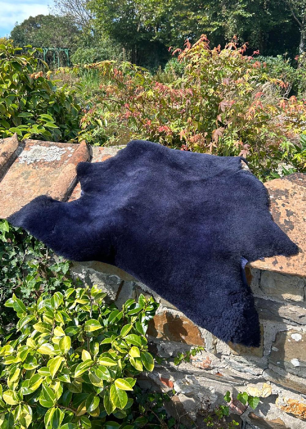 Lambland Short Wool Merino Sheepskin Motorcycle Seat Pad