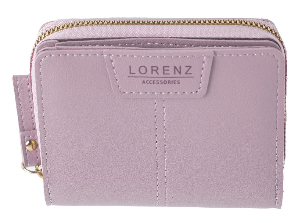 Lambland Small Zip Around Wallet With Magnetic Note Section