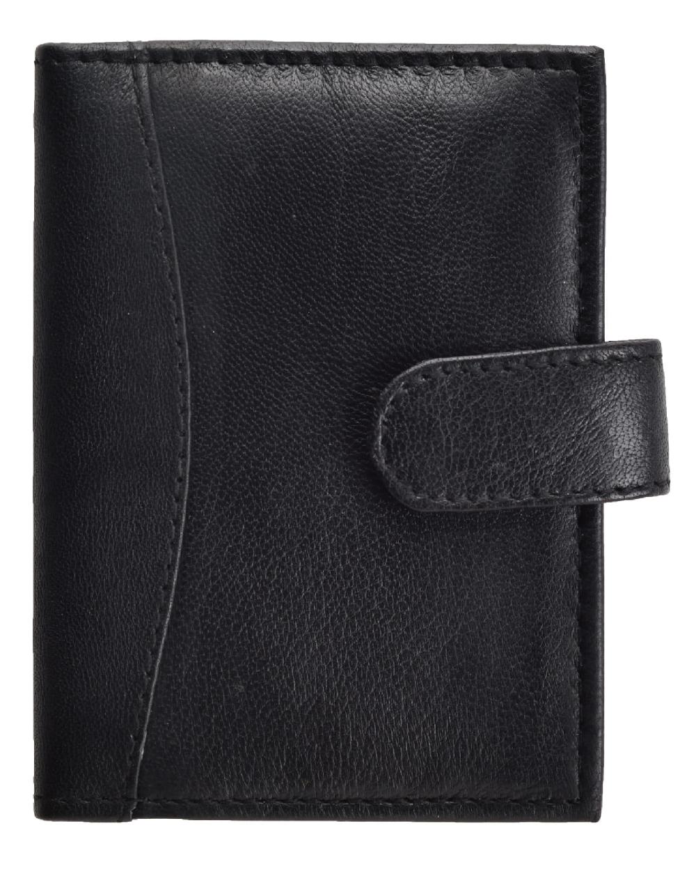 Lambland Soft Leather Card Holder With Plastic Sleeves
