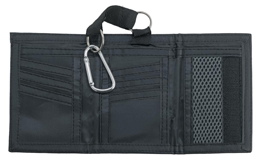 Lambland Soft Nappa Leather Ripper Wallet With Carabiner Clip