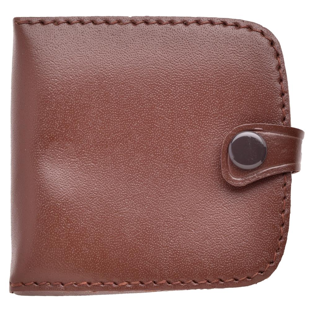 Lambland Square Leather Tray Purse With Note Section