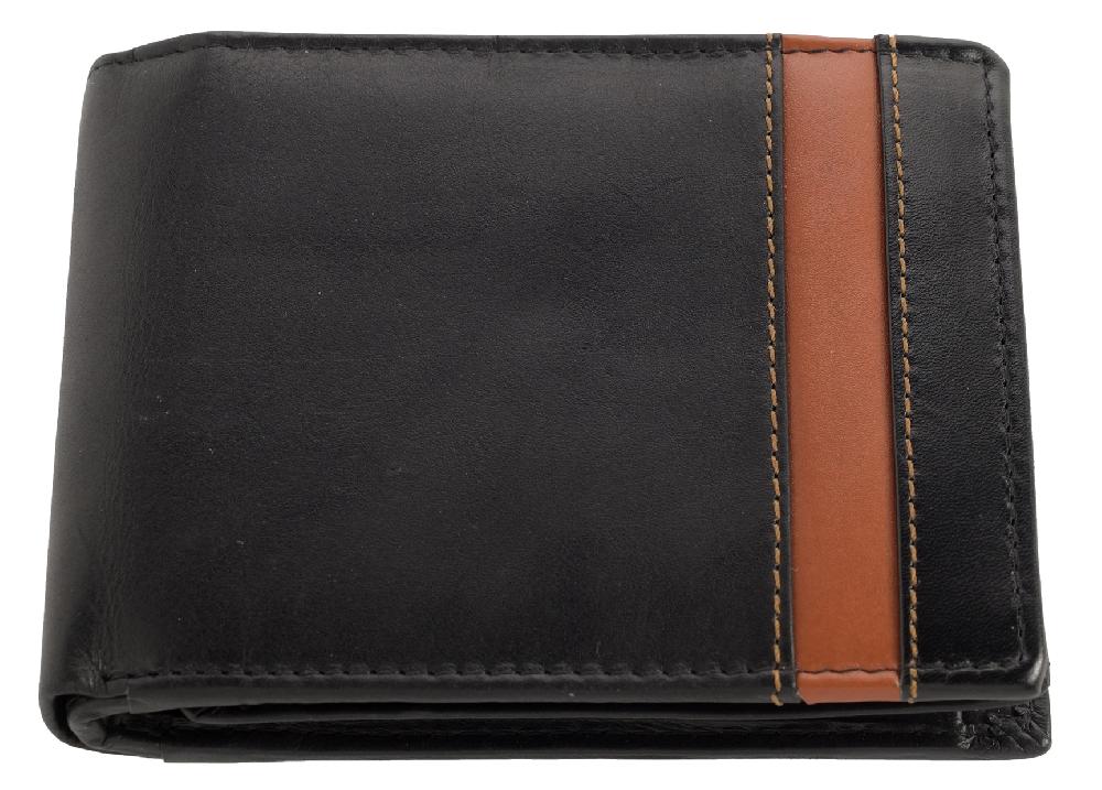 Lambland Super Soft Leather Two Tone Organiser Wallet