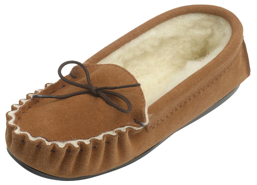 Lambland Whiskey – British Suede & Wool Moccasins – Limited Edition