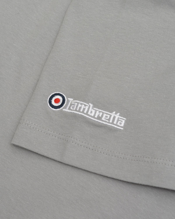 Lambretta Big & Tall Chevron Target Tee Ultimate Grey