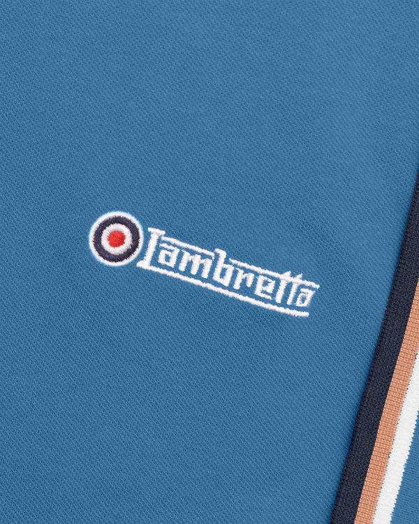 Lambretta Big & Tall Triple Tipped Polo Dark Blue/White/Cork/Navy
