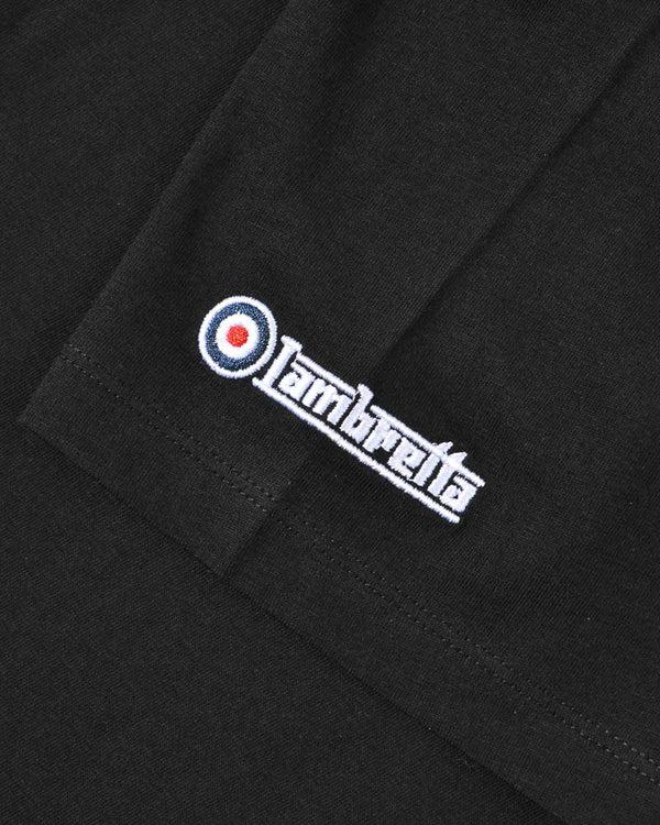 Lambretta Big & Tall Scooter Brand Tee Black