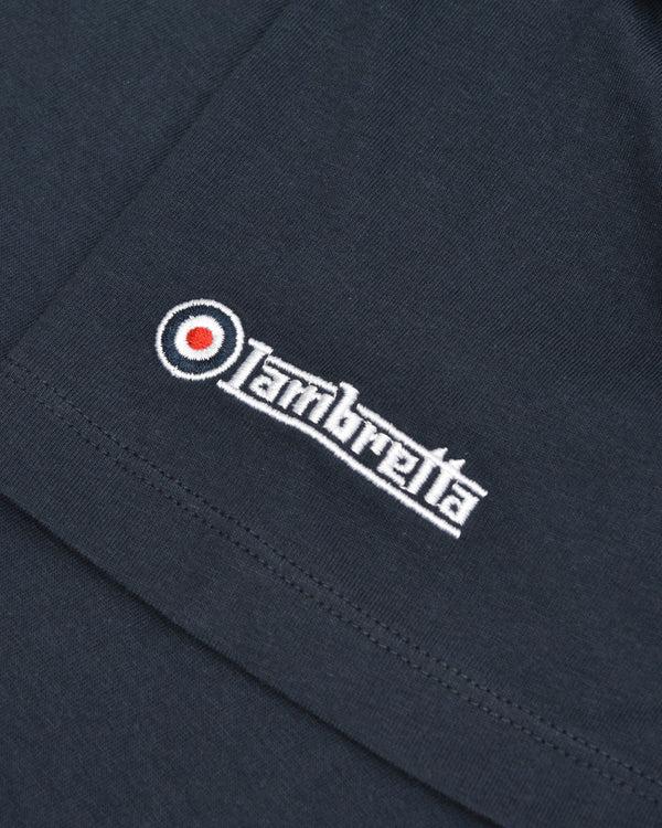 Lambretta Big & Tall Scooter Brand Tee Navy