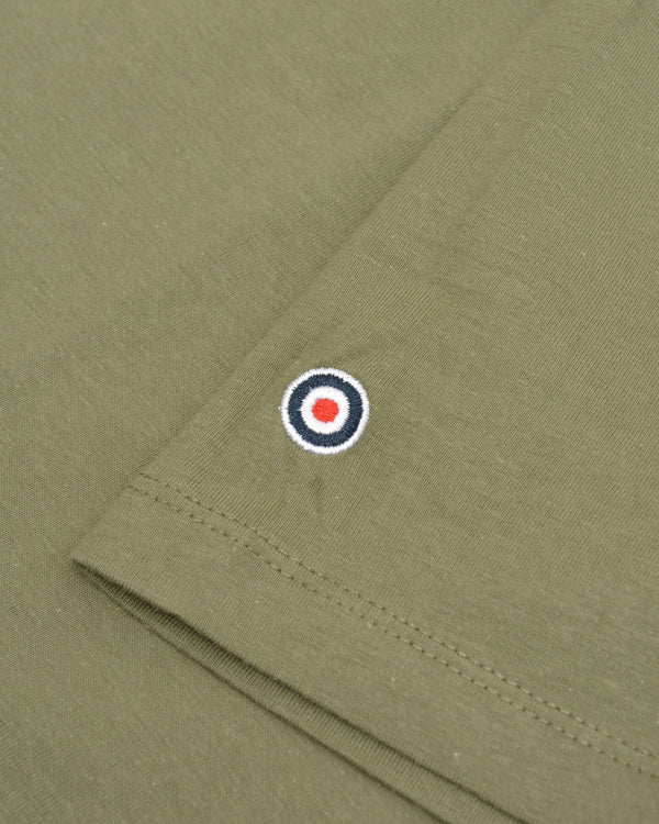 Lambretta Big & Tall Target Quadrant Tee Khaki