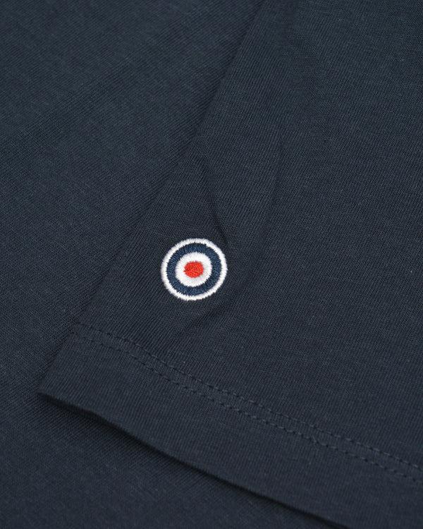 Lambretta Big & Tall Target Quadrant Tee Navy