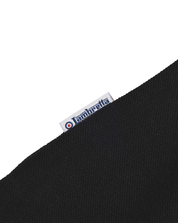 Lambretta Big & Tall Two Tone Polo Black