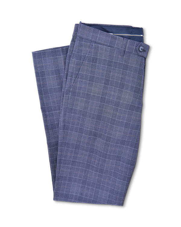Lambretta Bradley Slate Check Trouser Slate