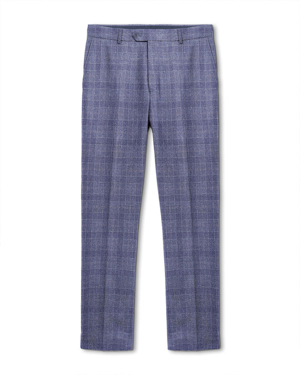 lambretta Bradley Slate Check Trouser Slate