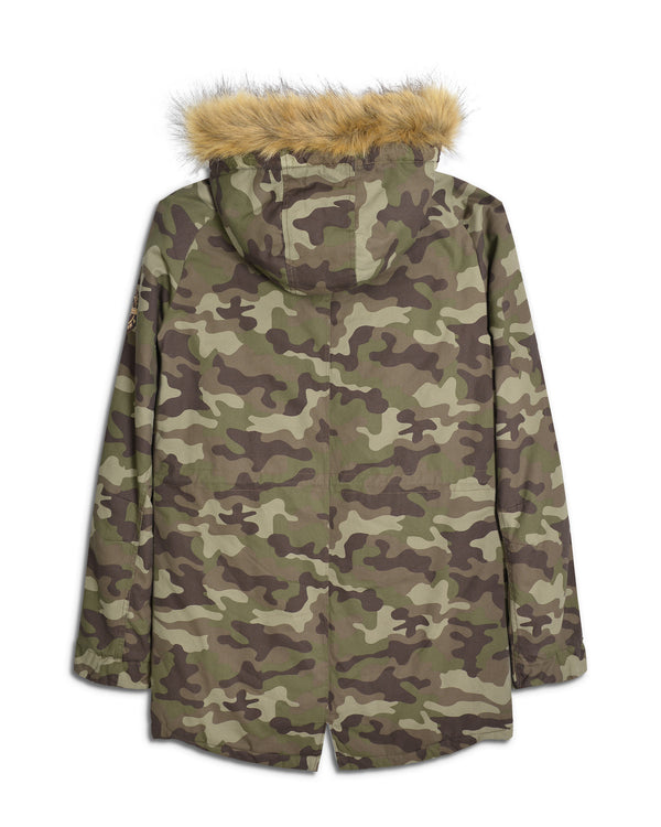 Lambretta Camo Parka Khaki