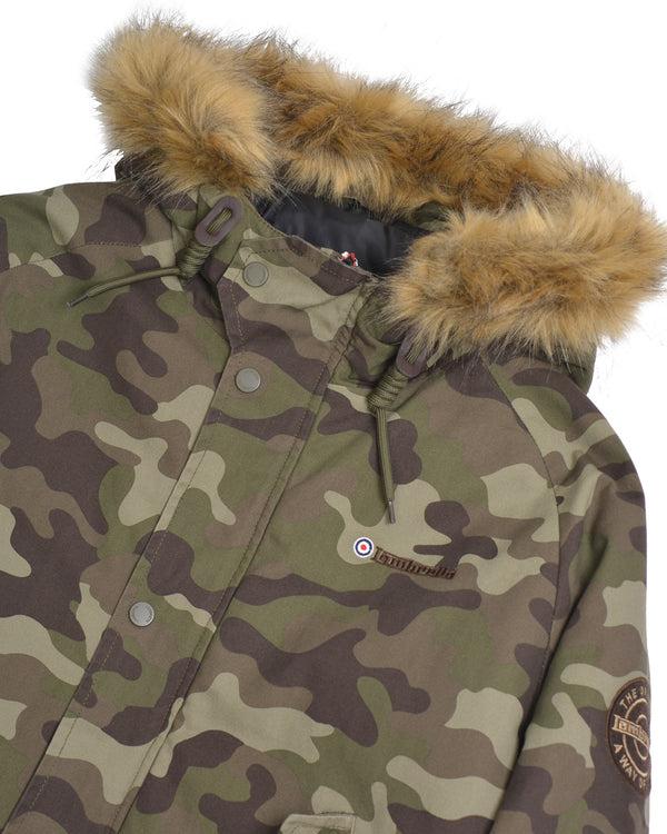 Lambretta Camo Parka Khaki
